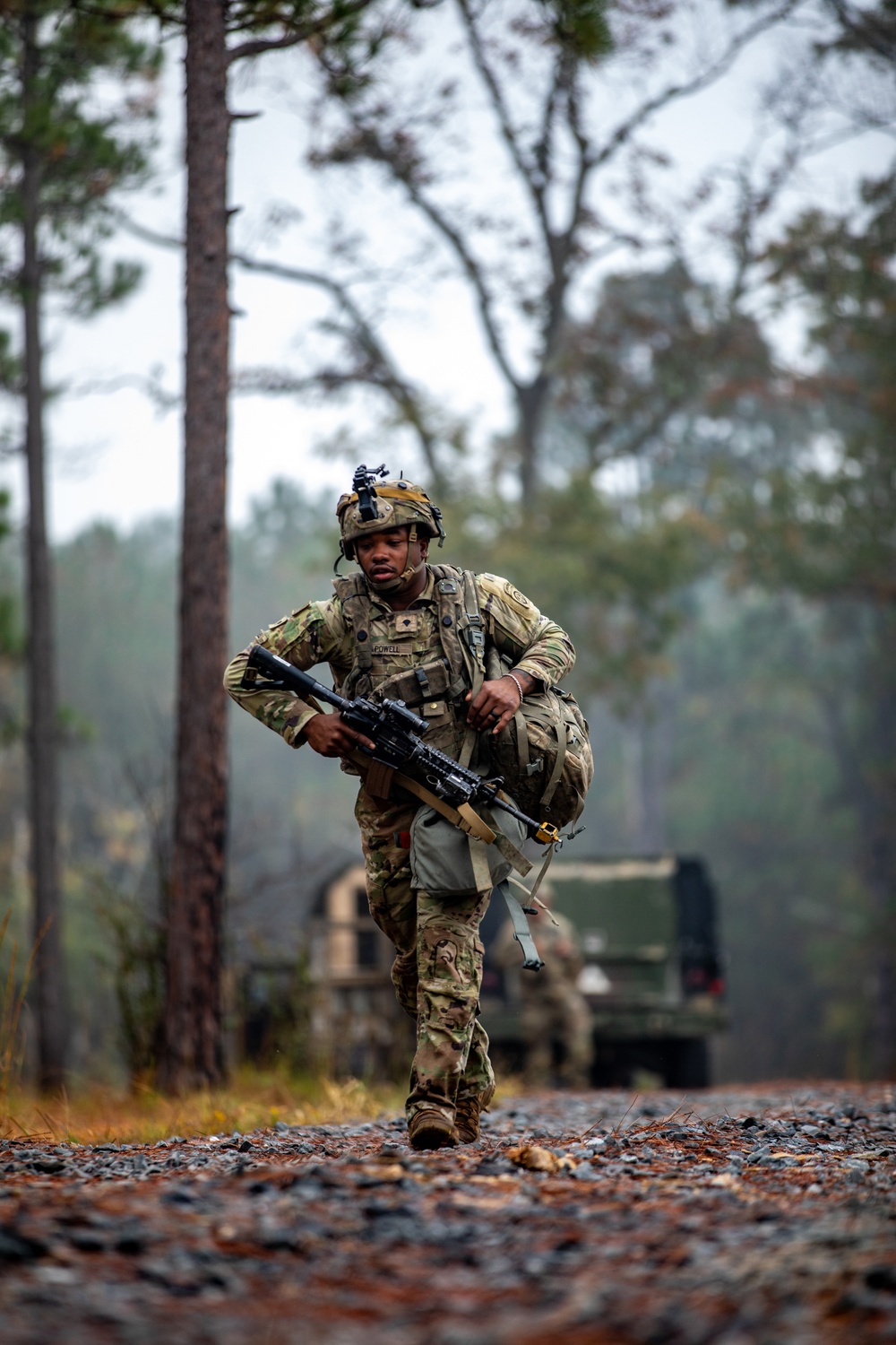 Paratroopers Prepare for Fire Mission during JRTC