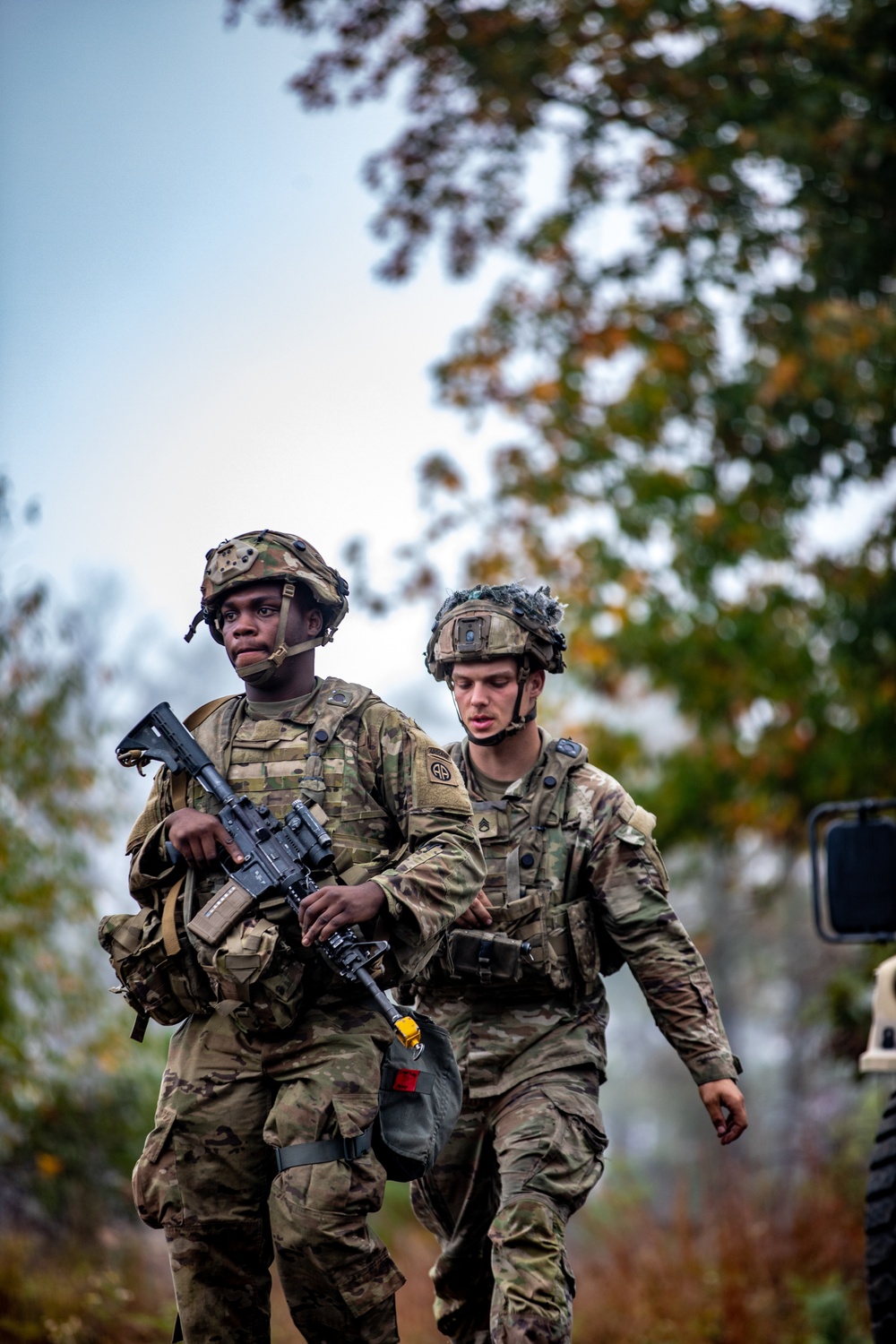 Paratroopers Prepare for Fire Mission during JRTC