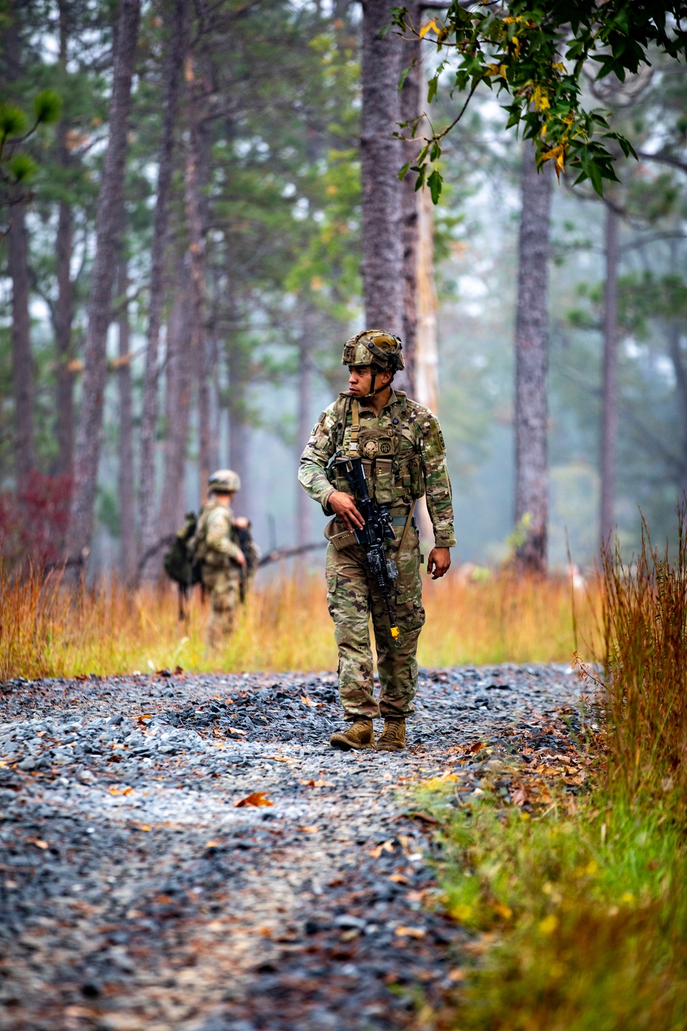 Paratroopers Prepare for Fire Mission during JRTC