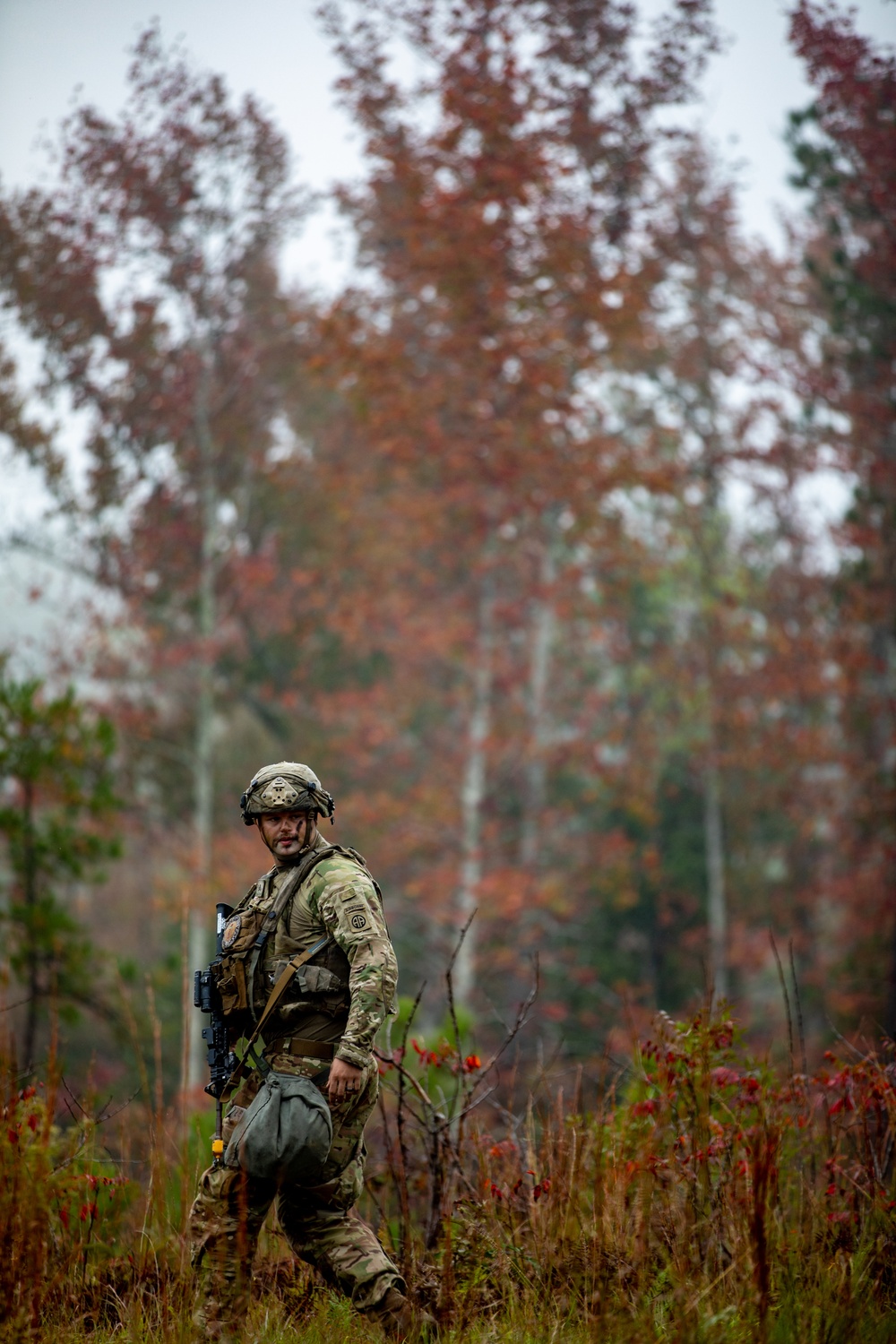 Paratroopers Prepare for Fire Mission during JRTC