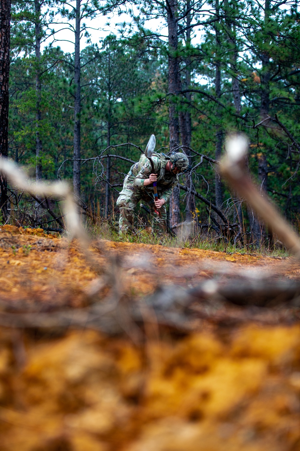 Paratroopers Prepare for Fire Mission during JRTC