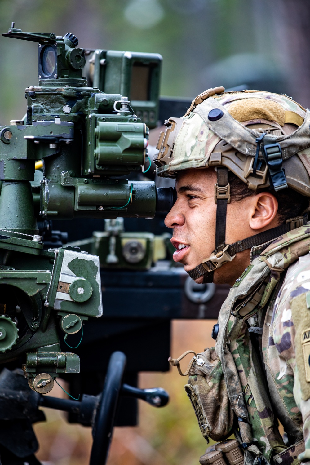 Paratroopers Prepare for Fire Mission during JRTC