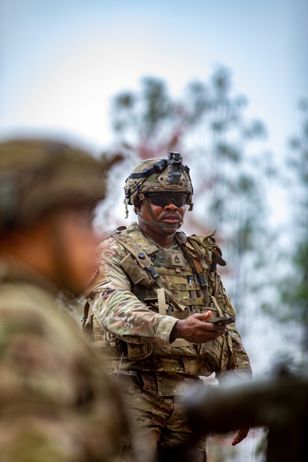 Paratroopers Prepare for Fire Mission during JRTC