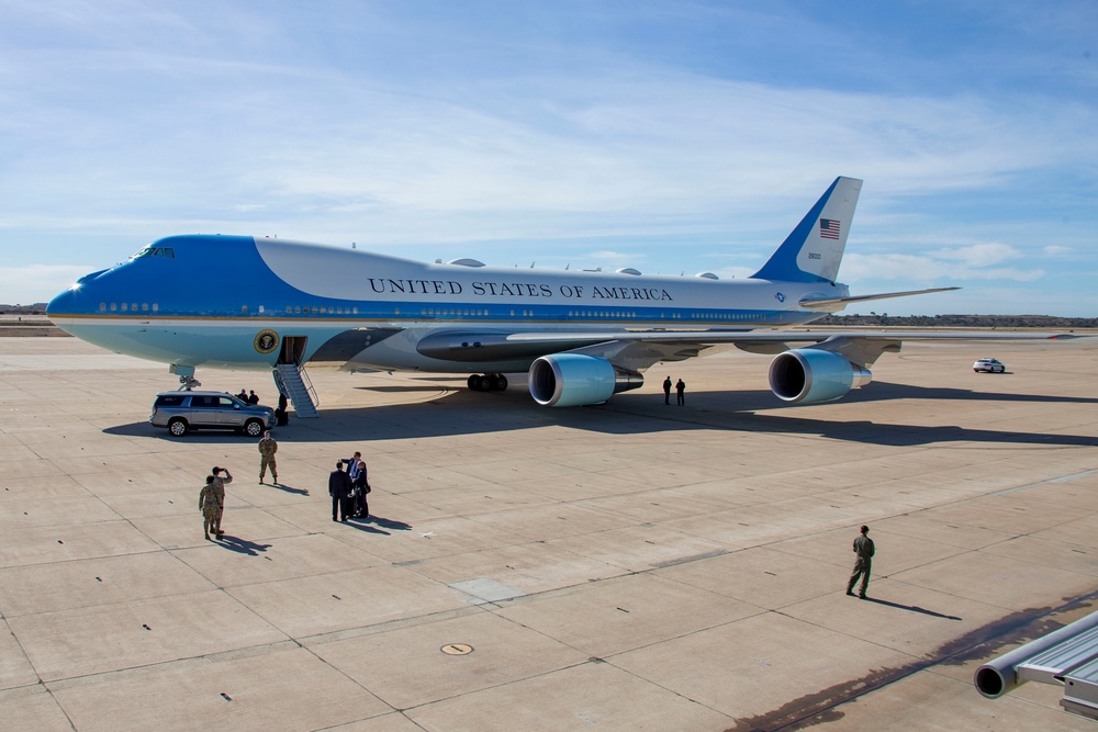 President Biden departs from MCAS Miramar