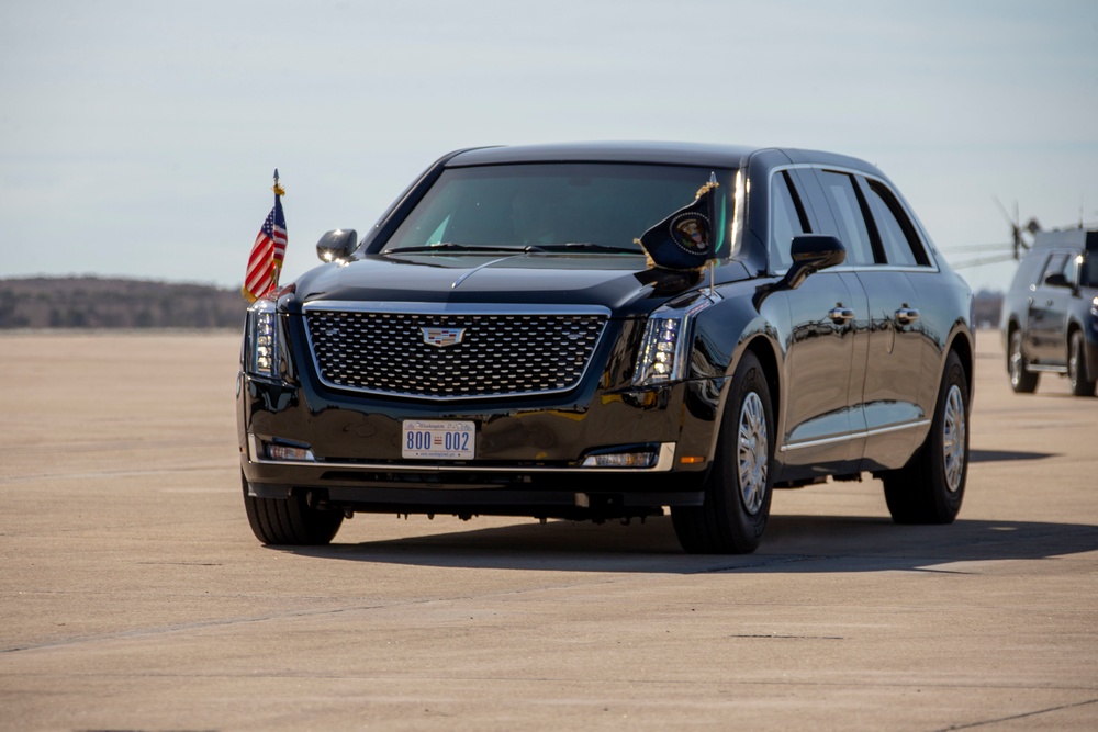 President Biden departs from MCAS Miramar