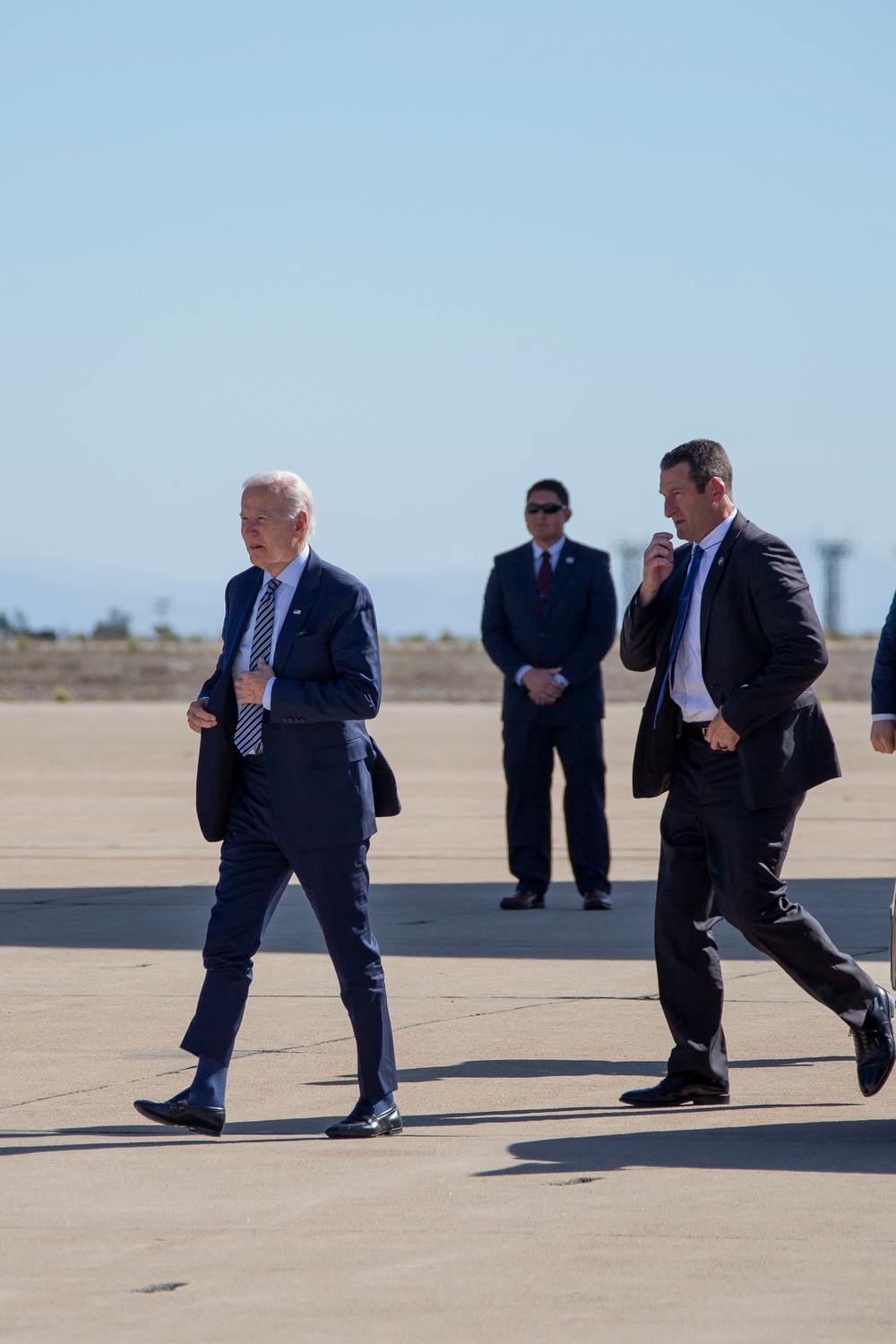 President Biden departs from MCAS Miramar