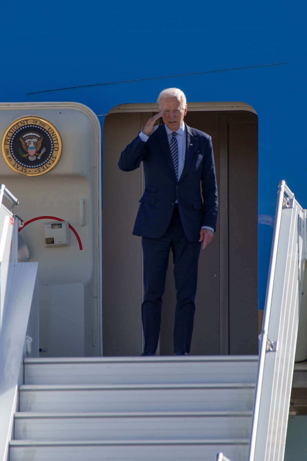 President Biden departs from MCAS Miramar