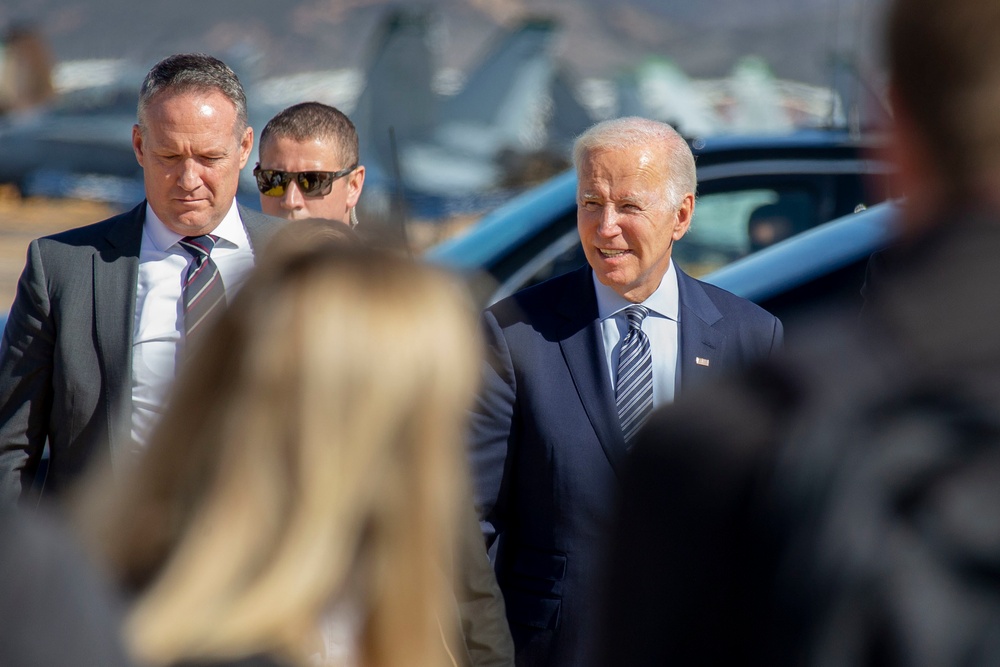 President Biden departs from MCAS Miramar