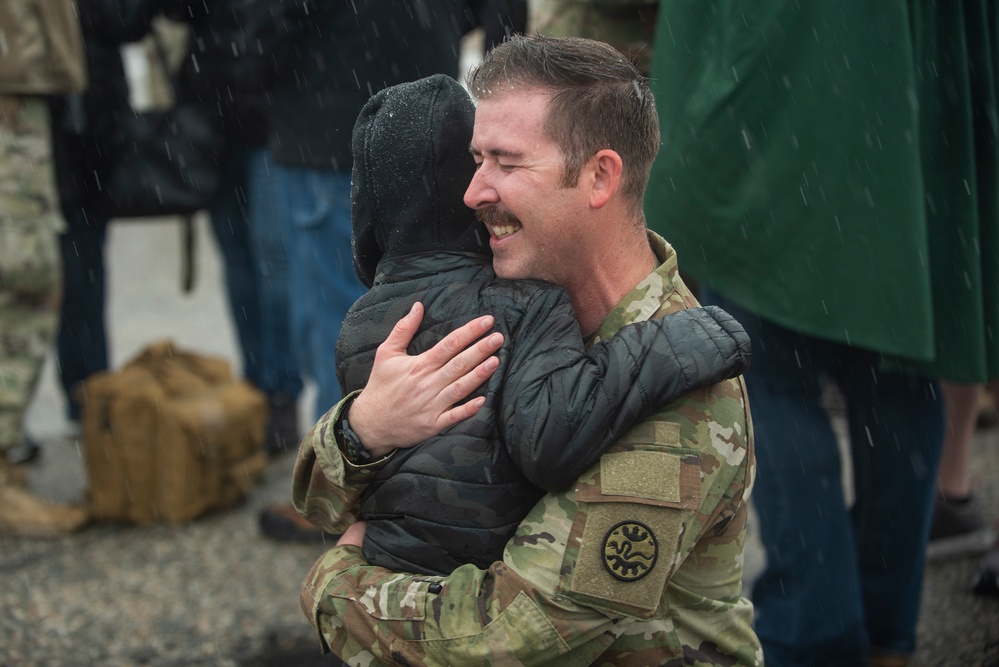 Idaho Soldiers return home from overseas deployment