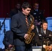 The U.S. Navy Commodores perform at Huston–Tillotson University.