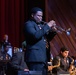 The U.S. Navy Commodores perform at Huston–Tillotson University.