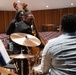 Members of the U.S Navy Band Commodores present clinic at Huston–Tillotson University.