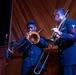 The U.S. Navy Commodores perform at Huston–Tillotson University.