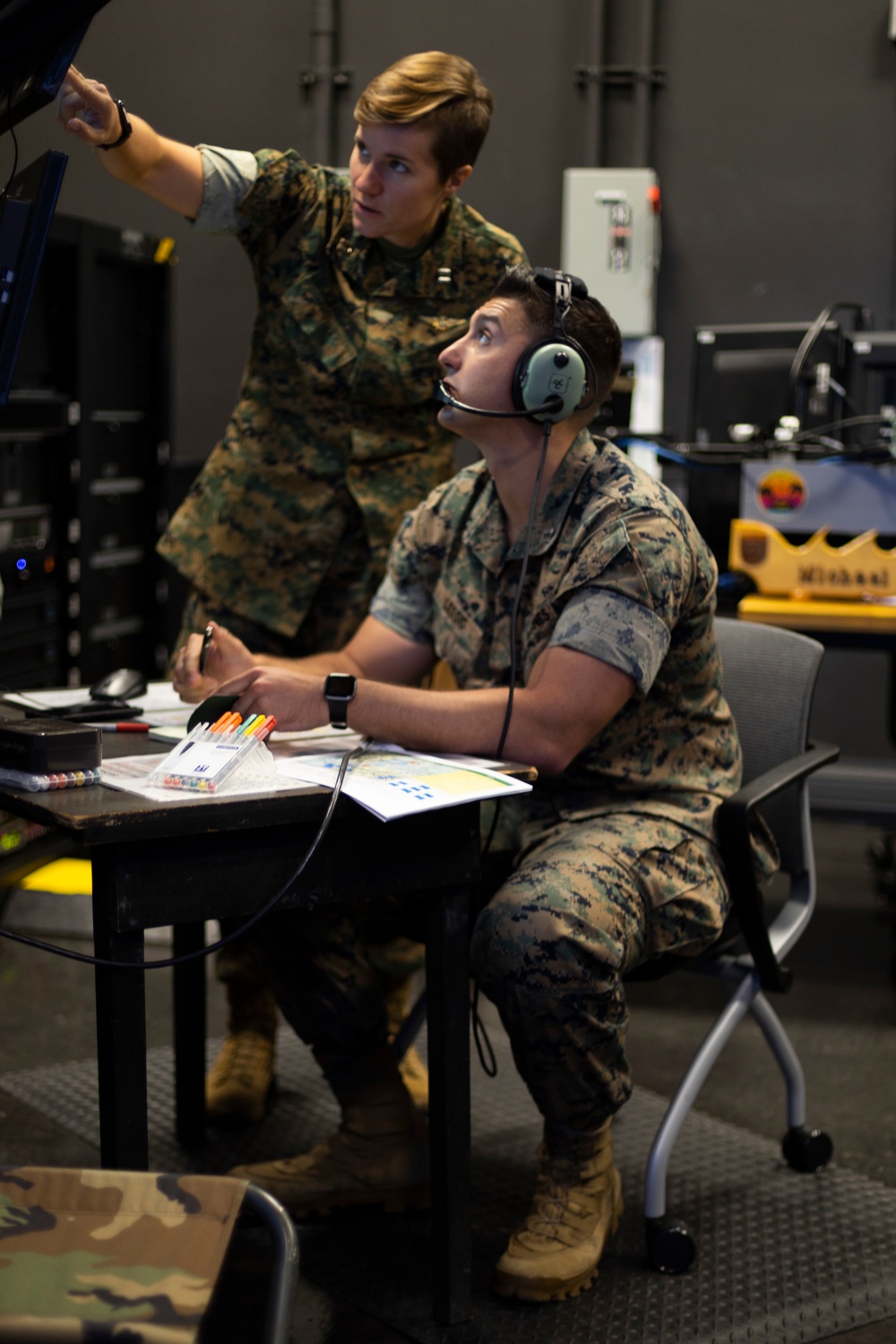 Exercise Vigilant Storm simulated close air support