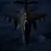 F16s conduct combat air patrol mission in support of OIR