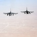 F-16s conduct patrols in support of Operation Inherent Resolve