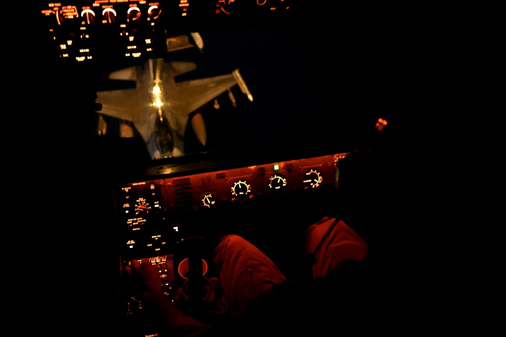 F-16s conduct OIR operations in Southwest Asia