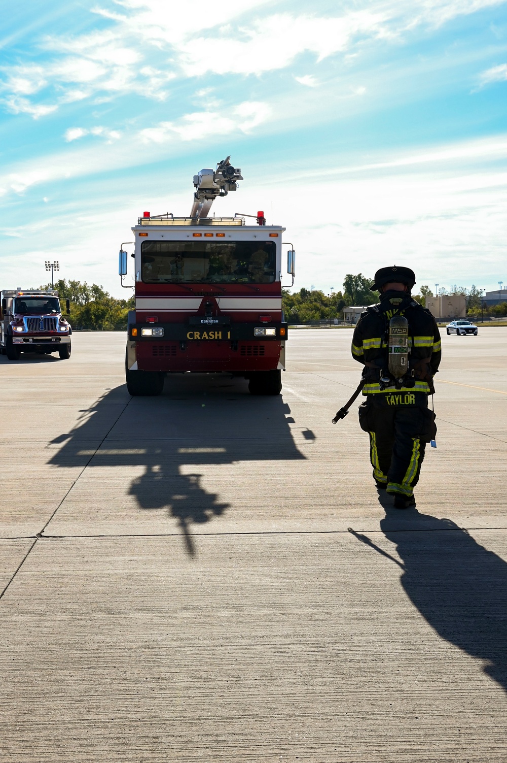 Reserve firefighters demonstrate readiness capabilities