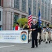 Officers and crew of USS Constitution march in the Boston Veterans Day &quot;Salute to Service&quot; Parade