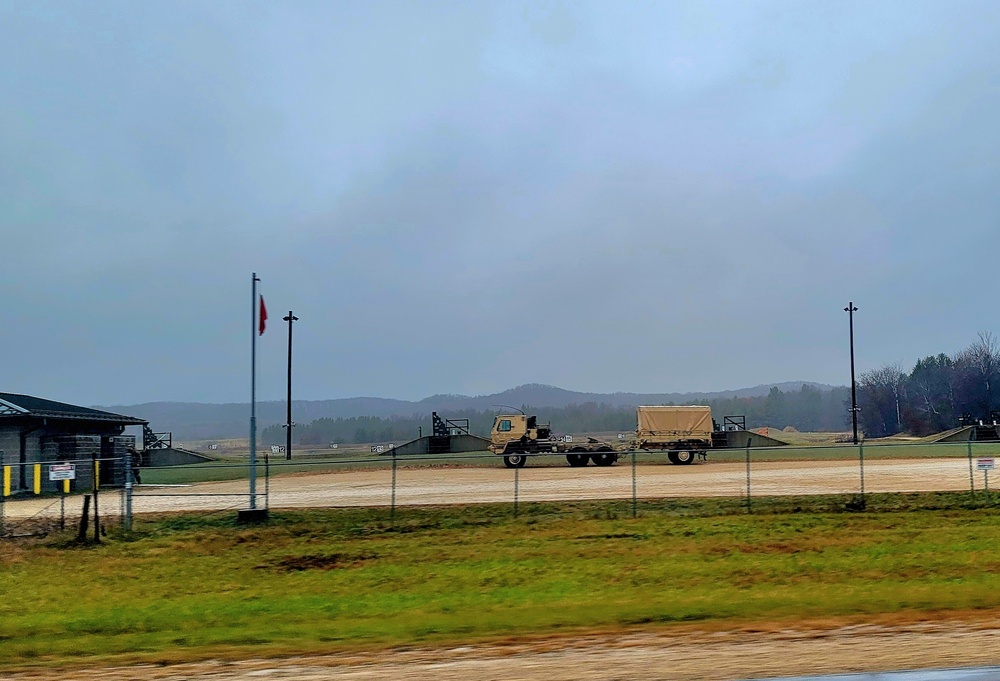 November 2022 training operations at Fort McCoy