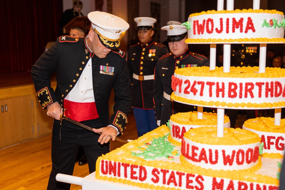 III MIG celebrates the 247th Marine Corps Birthday