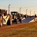 411th Engineer Company equipment deployment by rail movements at Fort McCoy