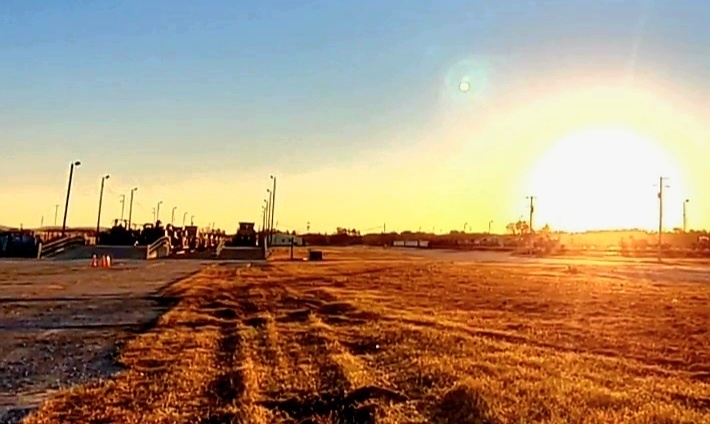 411th Engineer Company equipment deployment by rail movements at Fort McCoy