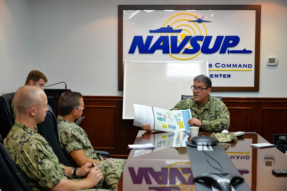 The 49th Chief of the Supply Corps Visits NAVSUP Fleet Logistics Center Bahrain
