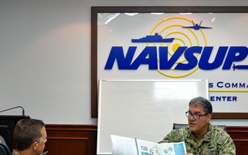 The 49th Chief of the Supply Corps Visits NAVSUP Fleet Logistics Center Bahrain