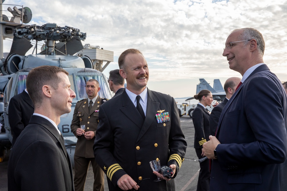 USS George H.W. Bush (CVN 77) Arrives in Split, Croatia.