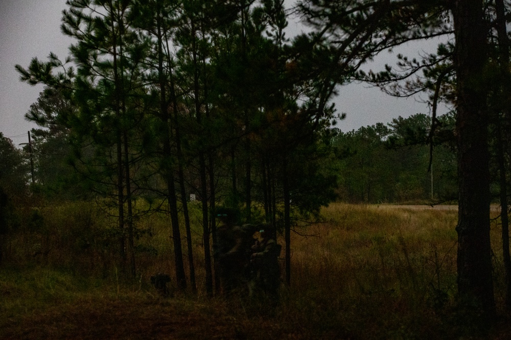 Paratroopers Engage Enemy During JRTC