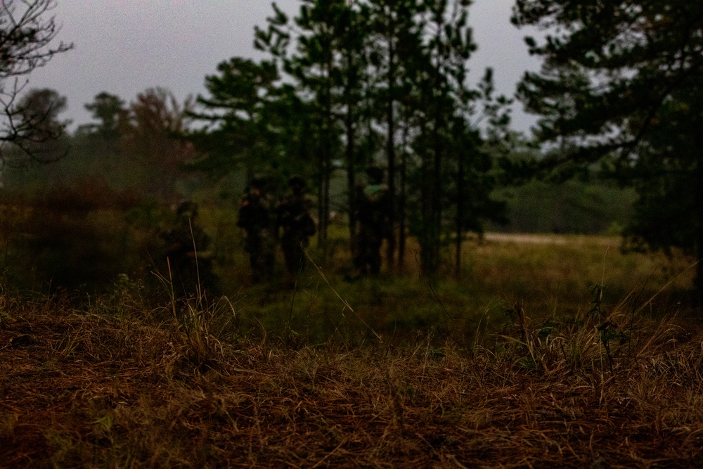 Paratroopers Engage Enemy During JRTC