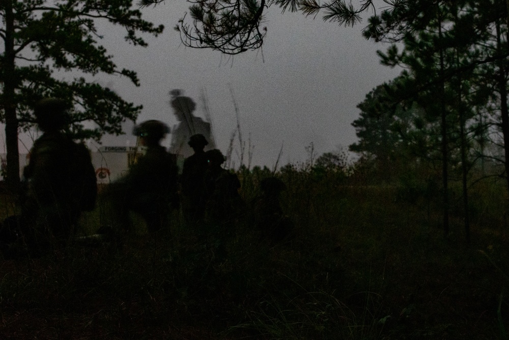 Paratroopers Engage Enemy During JRTC