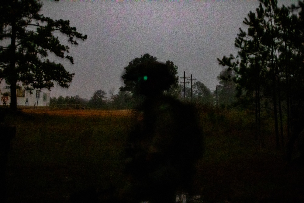 Paratroopers Engage Enemy During JRTC