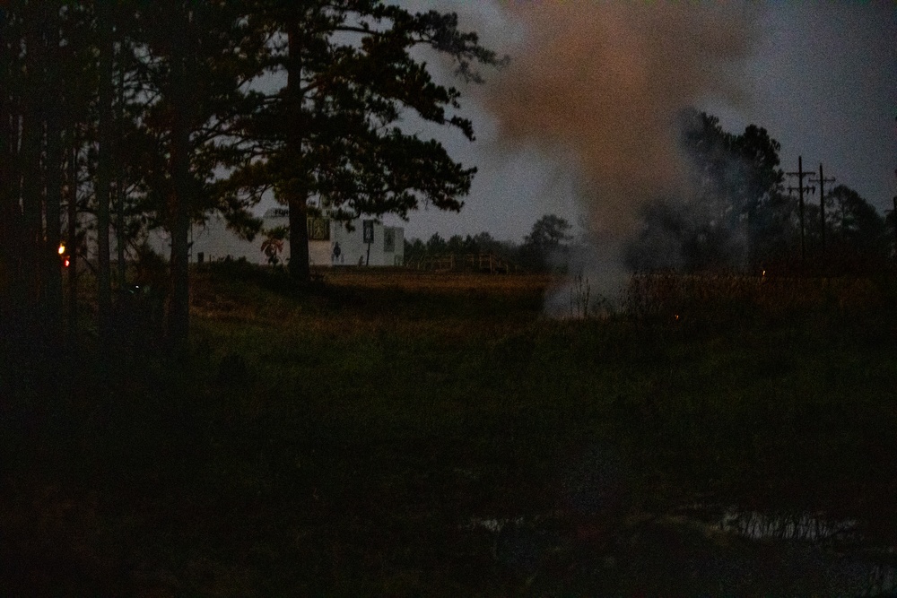 Paratroopers Engage Enemy During JRTC