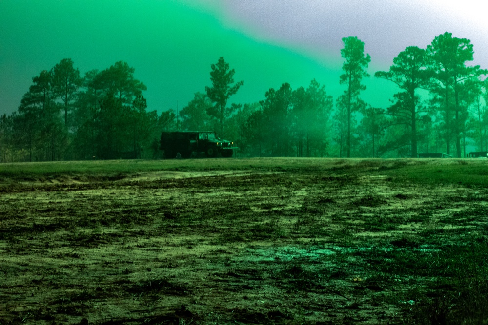 Paratroopers Engage Enemy During JRTC