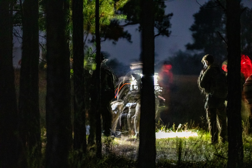 Paratroopers Engage Enemy During JRTC