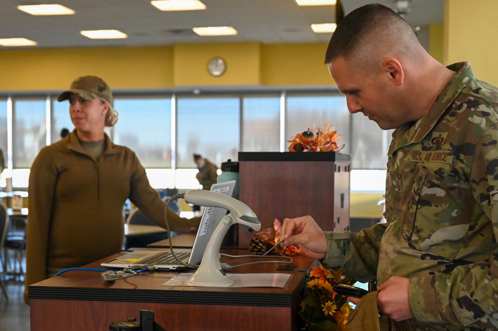 155th ARW develops innovative Cashless DFAC system