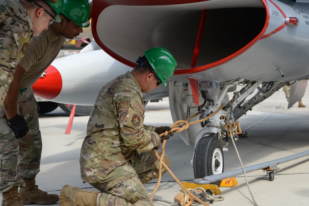 177th Fighter Wing Members participate in CDDAR training exercise at Naval Air Station Wildwood Aviation Museum