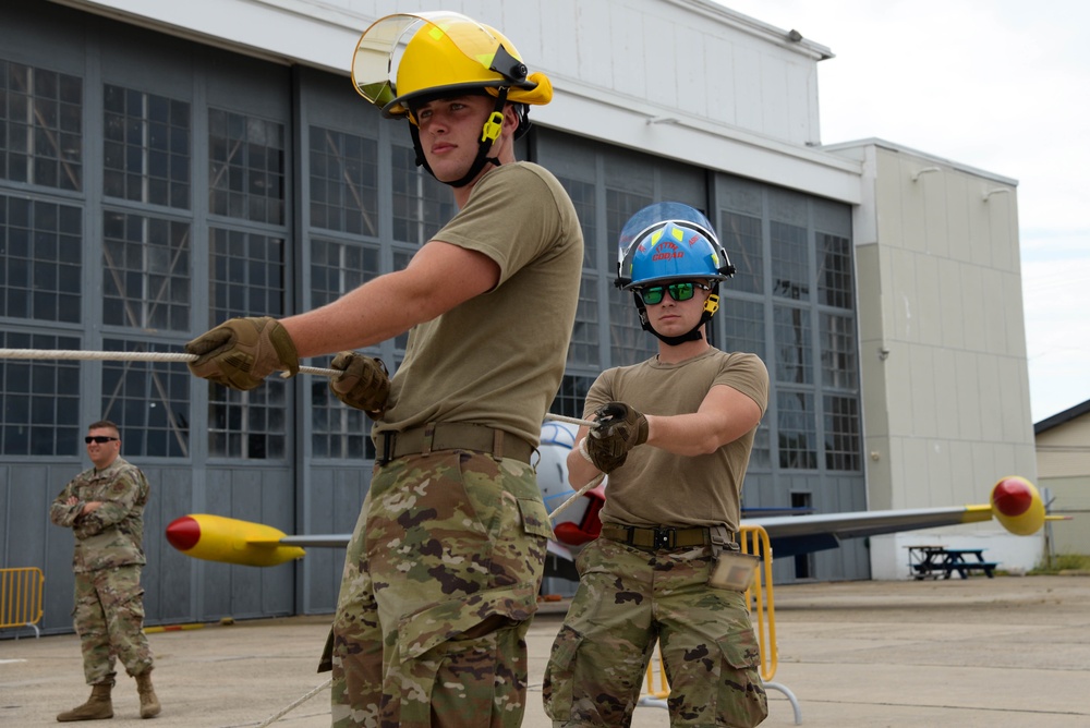 177th Fighter Wing Members participate in CDDAR training exercise at Naval Air Station Wildwood Aviation Museum