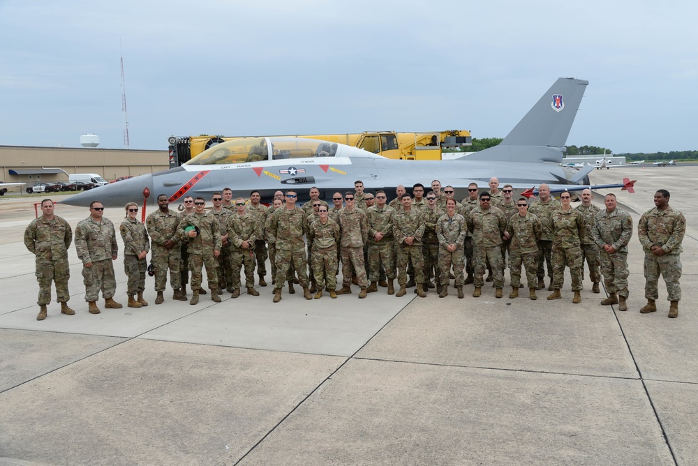 177th Fighter Wing Airmen participate in CDDAR training exercise at Naval Air Station Wildwood Aviation Museum