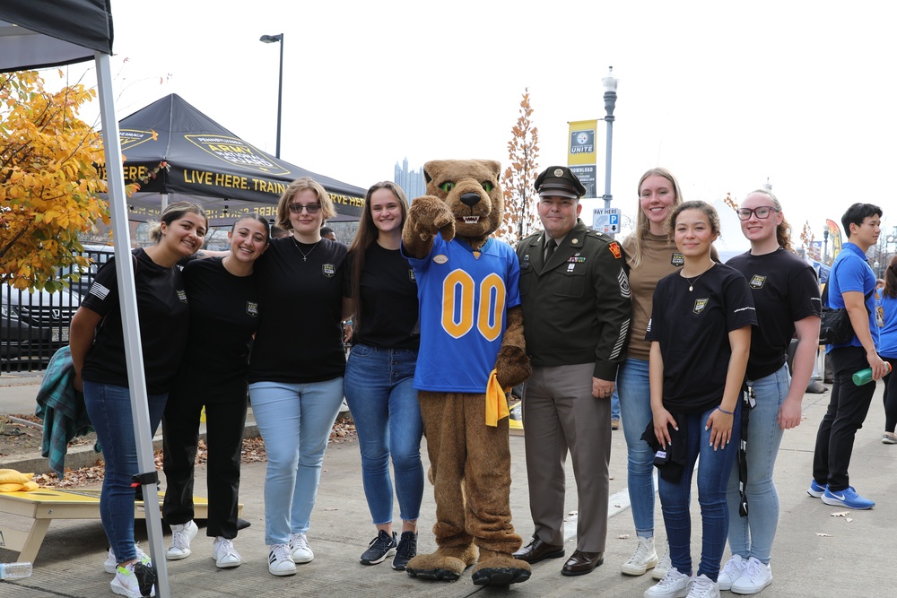 Pitt military appreciation game