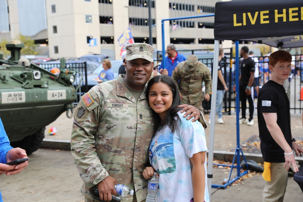 Pitt military appreciation game