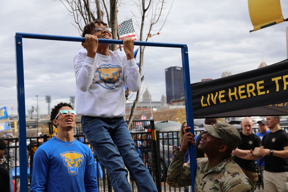 Pitt military appreciation game