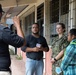 USNS COMFORT NAVY PERSONNEL VISIT ESCUELA SAN MARTIN PORRES