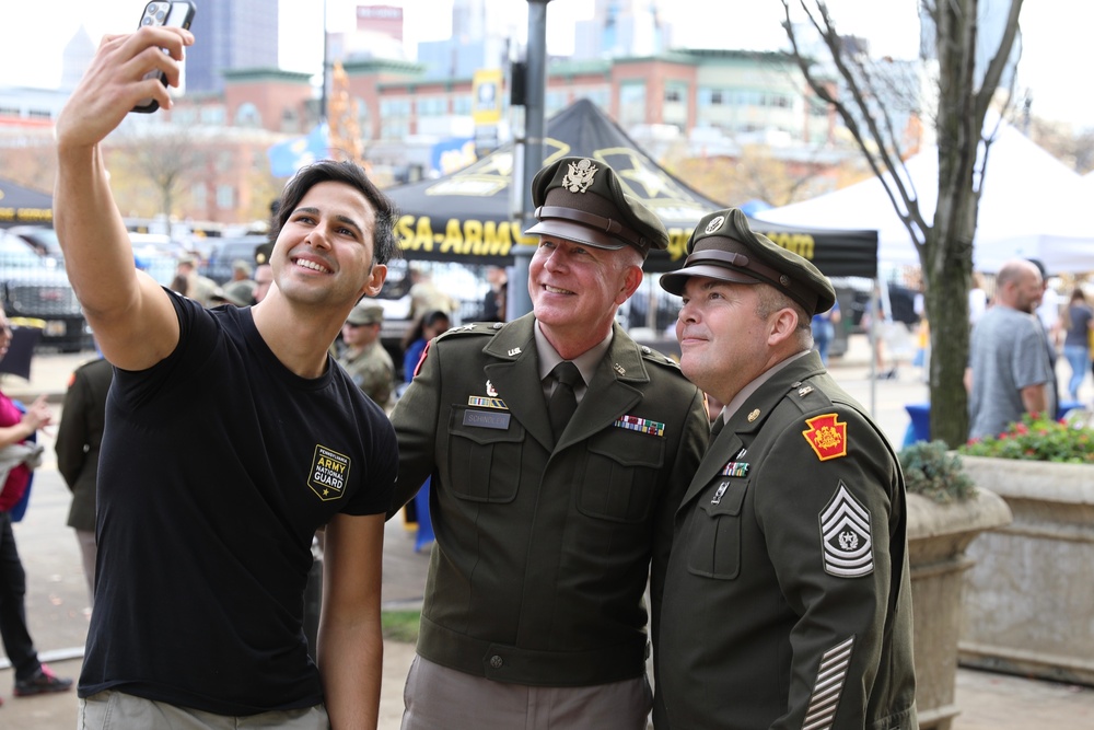 Pitt military appreciation game