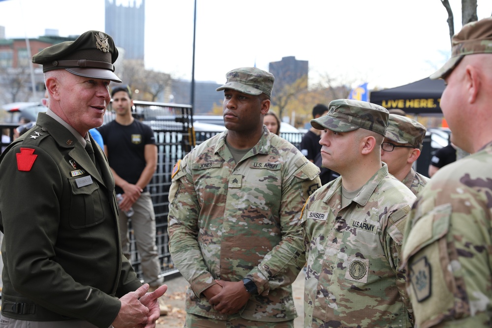 Pitt military appreciation game