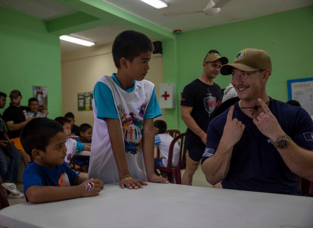 COMFORT VISTS ORPHANAGE IN PUERTO CORTES