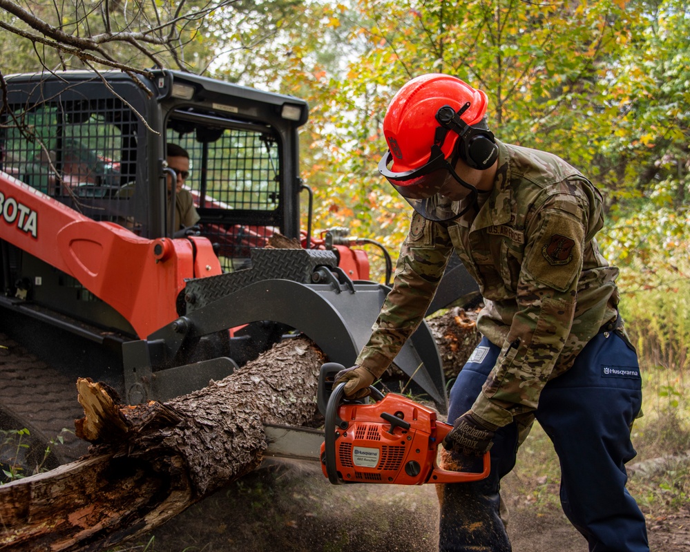 166th Airlift Wing Civil Engineer Squadron Clears the Way With New Equipment