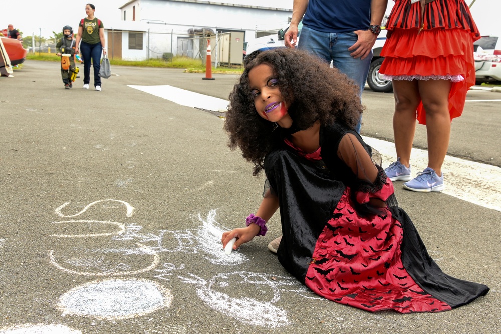 156th Wing - Trunk or Treat, Airman &amp; Family Readiness Program